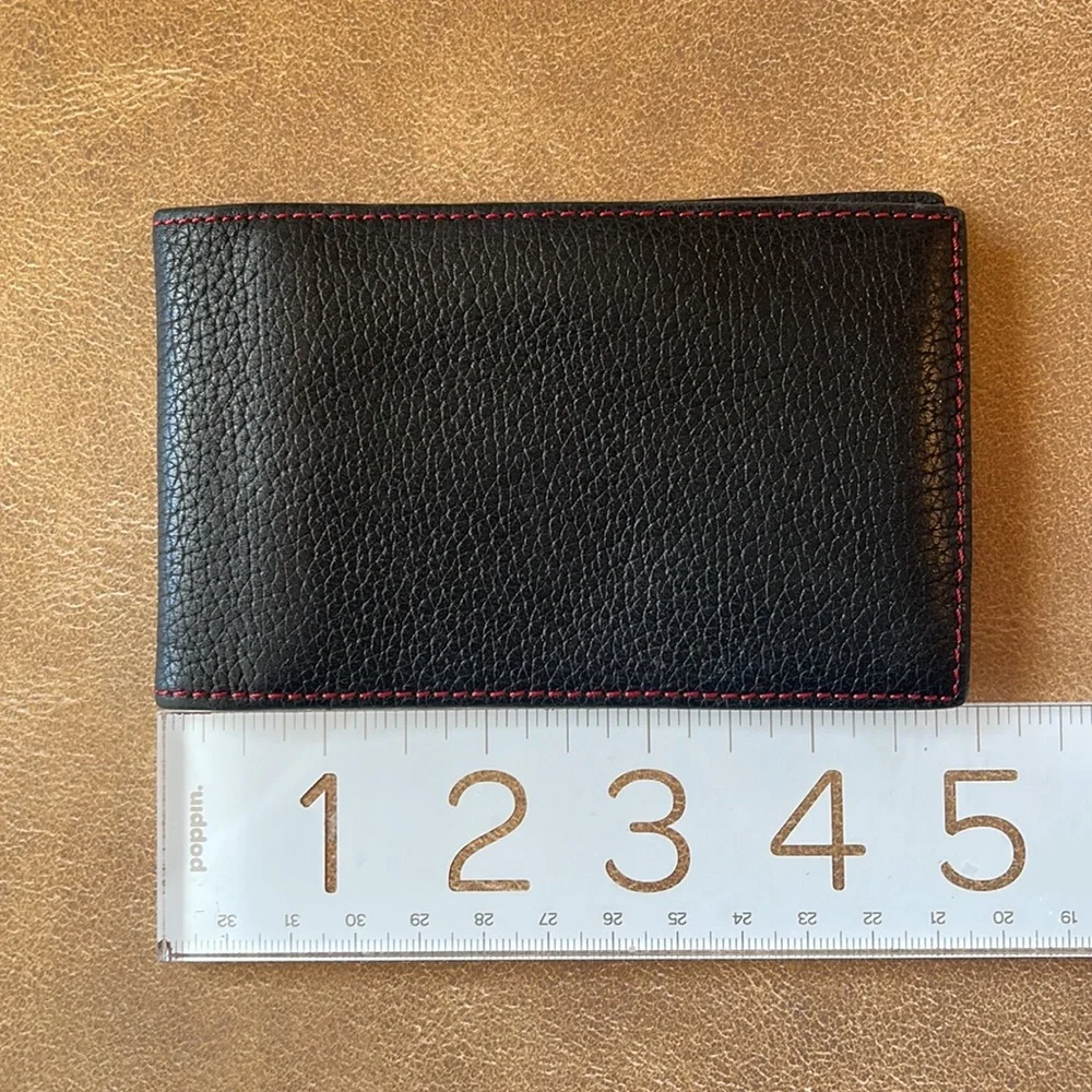 Coach Pebbled Leather Wallet
